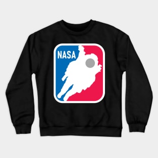 NASA NBA-Style Logo Crewneck Sweatshirt